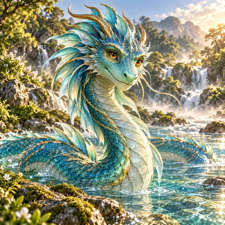 Apalāla dragon portrait